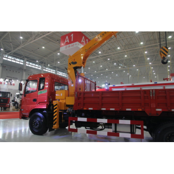 Chasis Dongfeng Camión grúa móvil de 8 toneladas